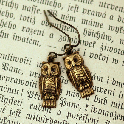 Hedwig Owl Earrings or Necklace