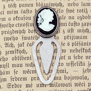 Lady Cameo Silver Bookmark