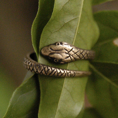 Coiled Snake Ring