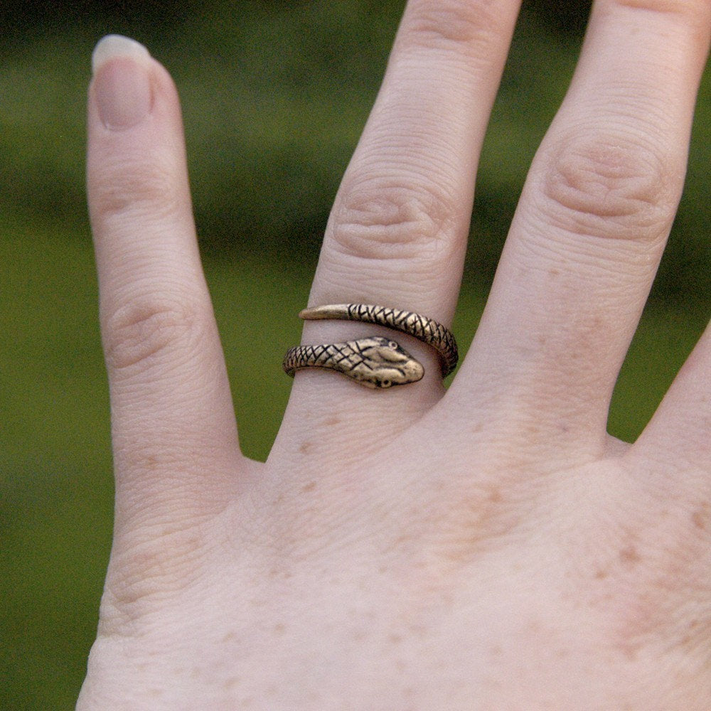 Coiled Snake Ring