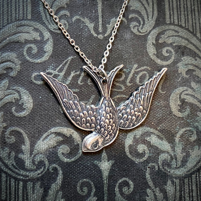 Swooping Bird Necklace