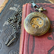 Koi Pocket Watch- on Necklace or Pocket Chain