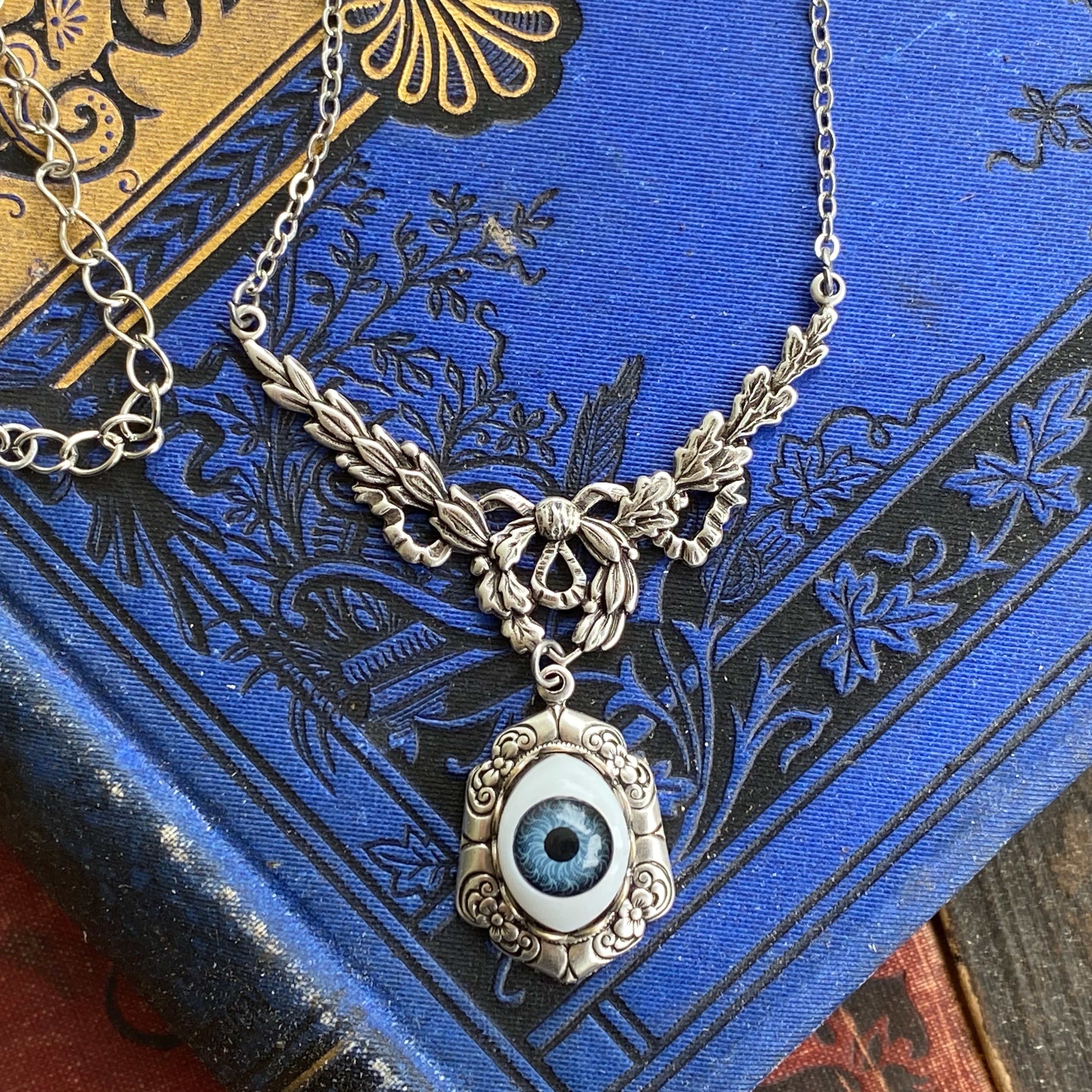 Eyeball Filigree Necklace