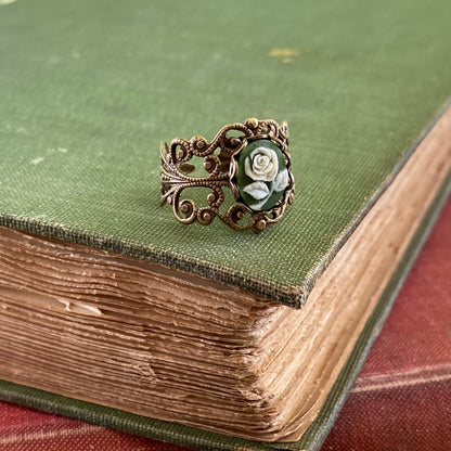 Rose Cameo Ring