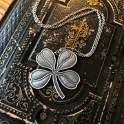 Shamrock Necklace- Pick a Size and Color