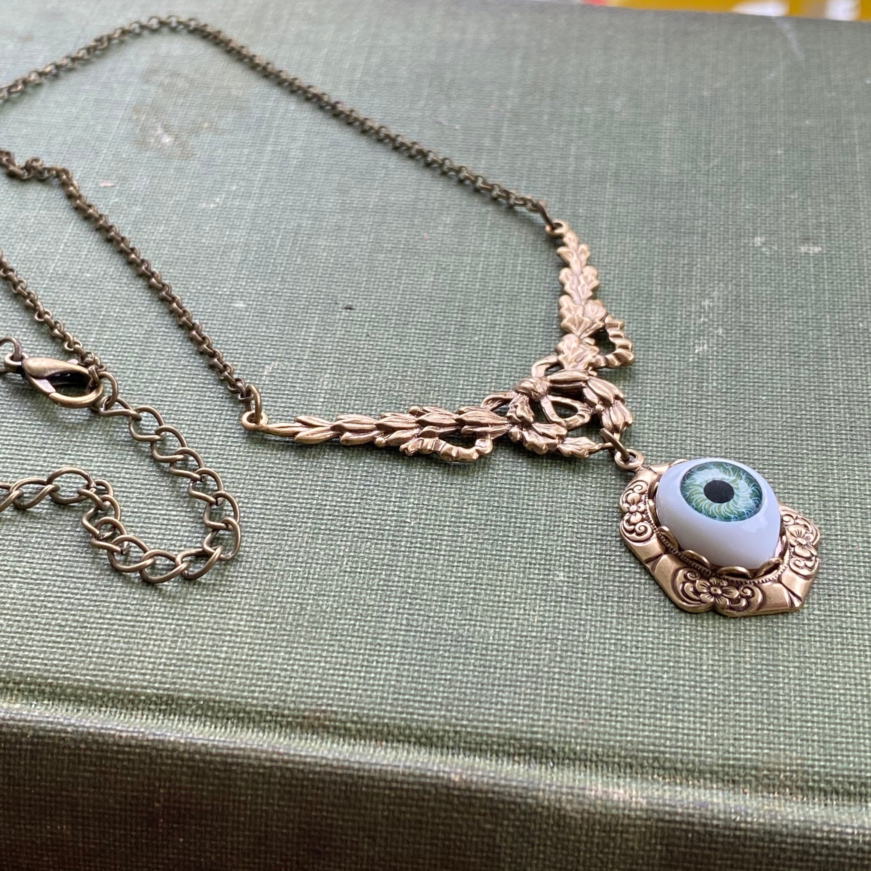 Eyeball Filigree Necklace
