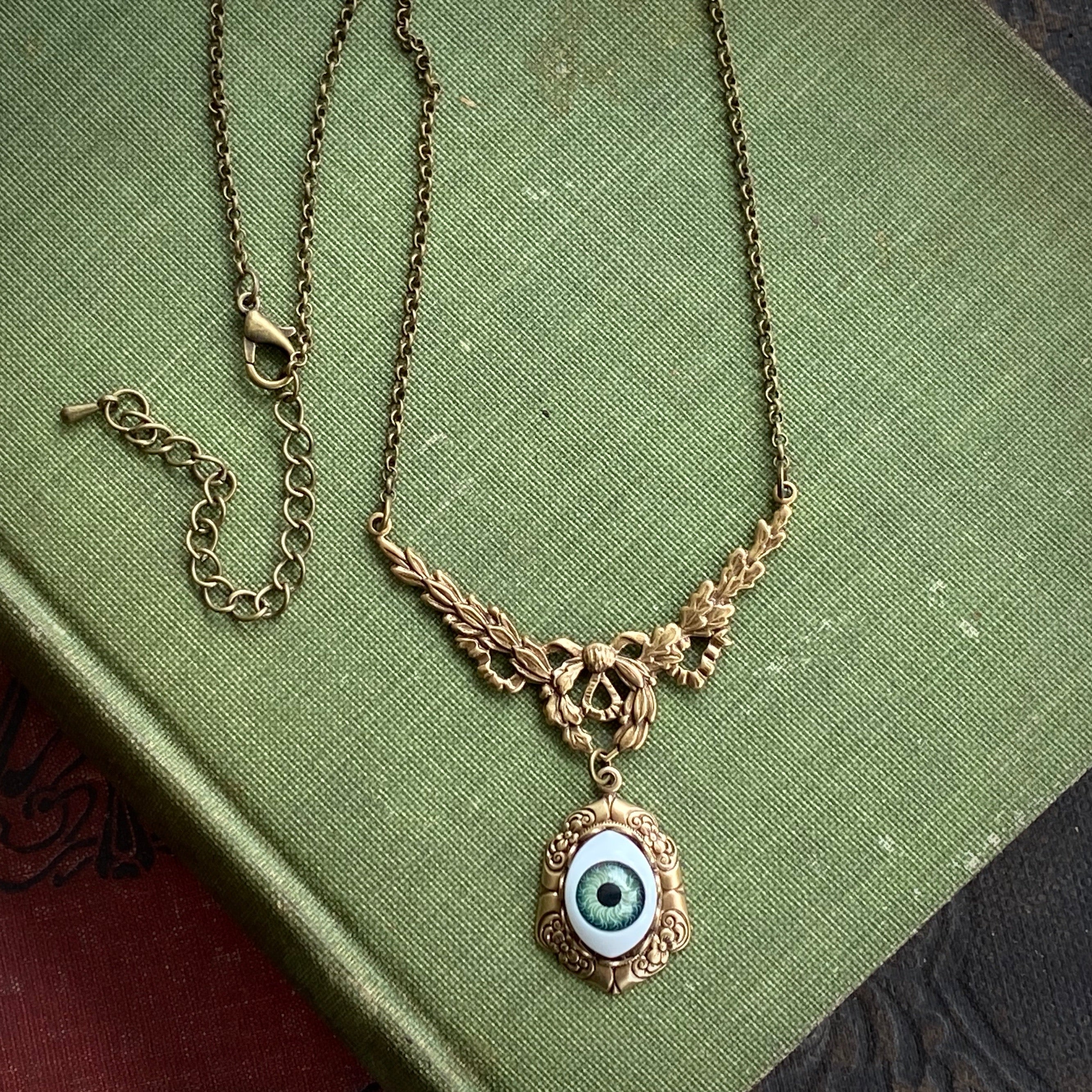 Eyeball Filigree Necklace
