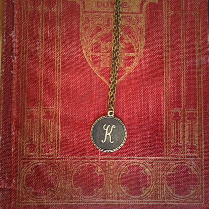 Initial Letter Necklace