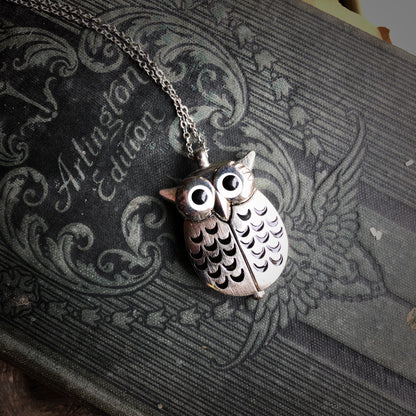 Owl Watch Necklace