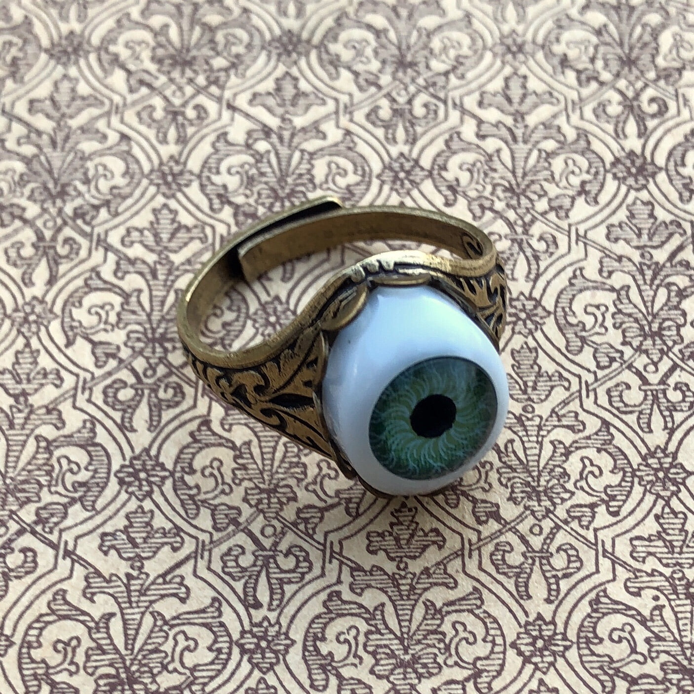 Vintage Eye Ball Ring