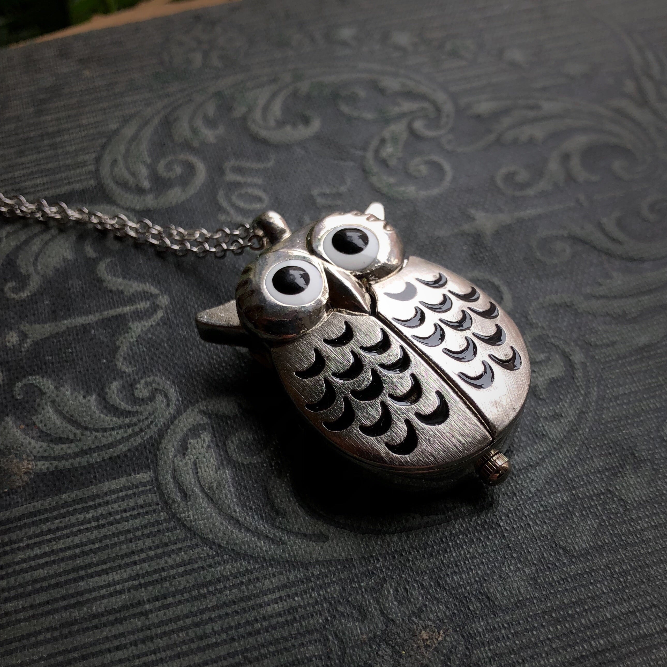 Owl Watch Necklace