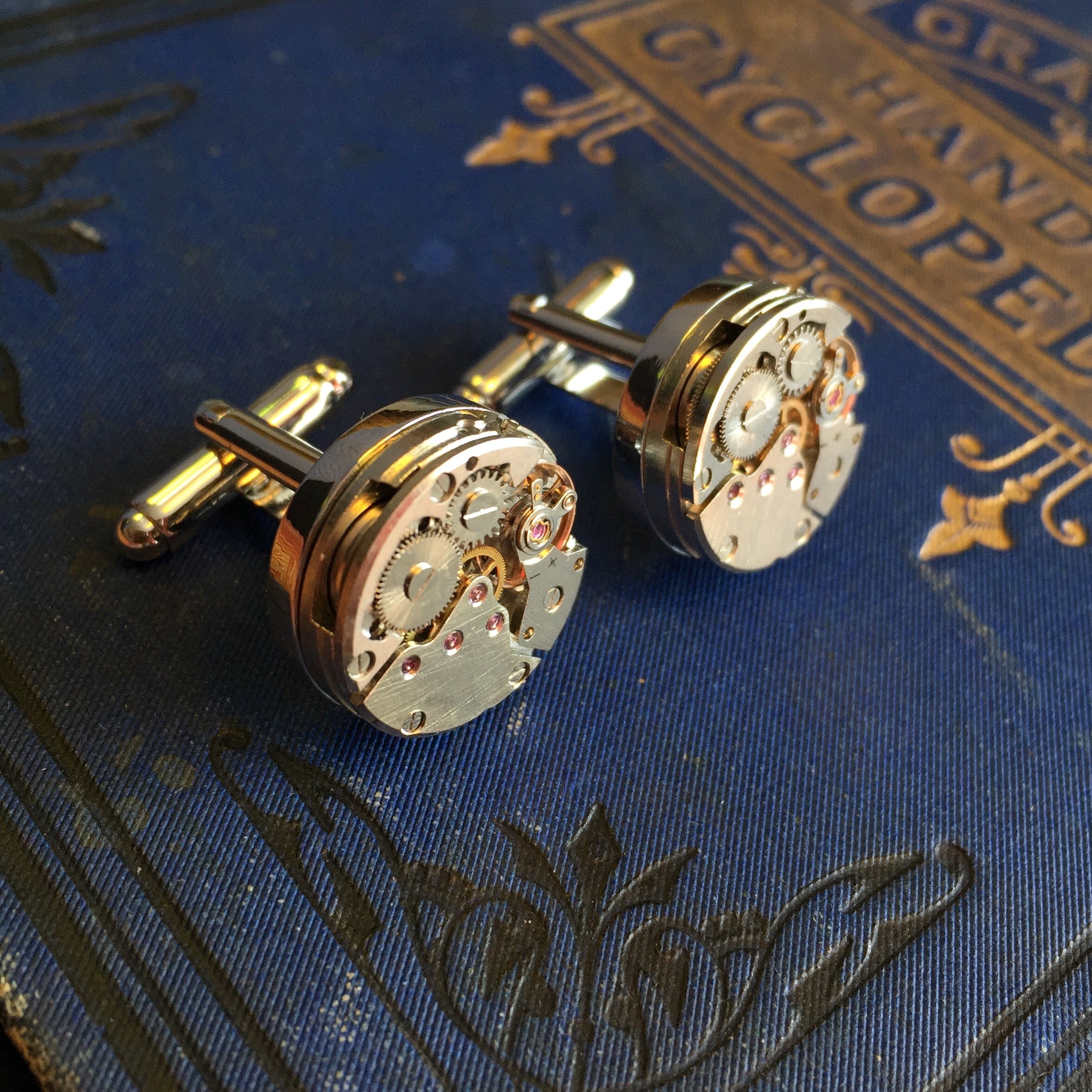 Watch Gear Cufflinks