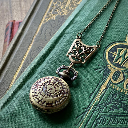 Time Lord Watch Necklace