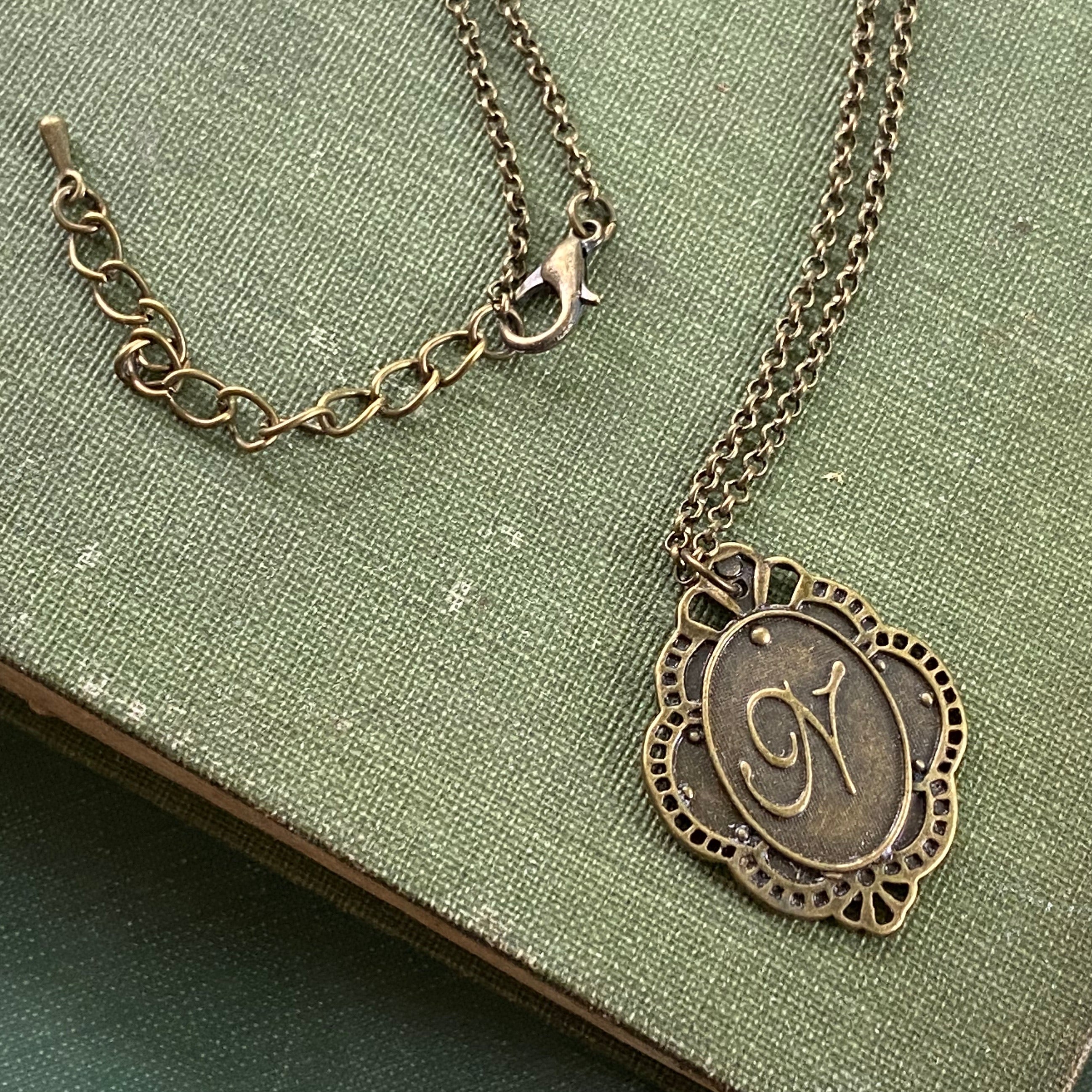 Letter N Necklace