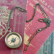 Filigree Compass Necklace