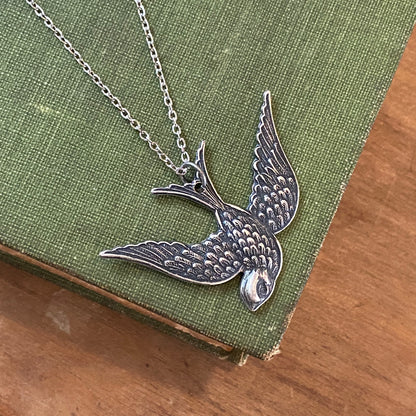 Swooping Bird Necklace