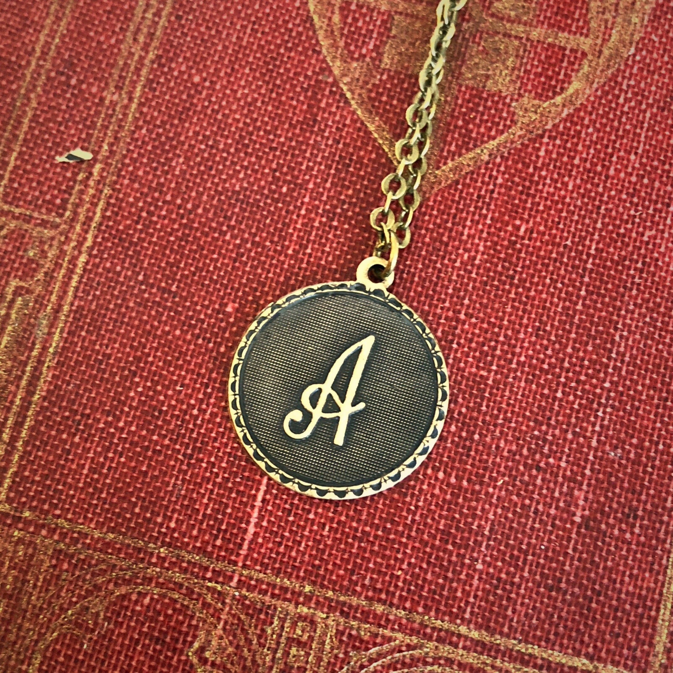 Initial Letter Necklace