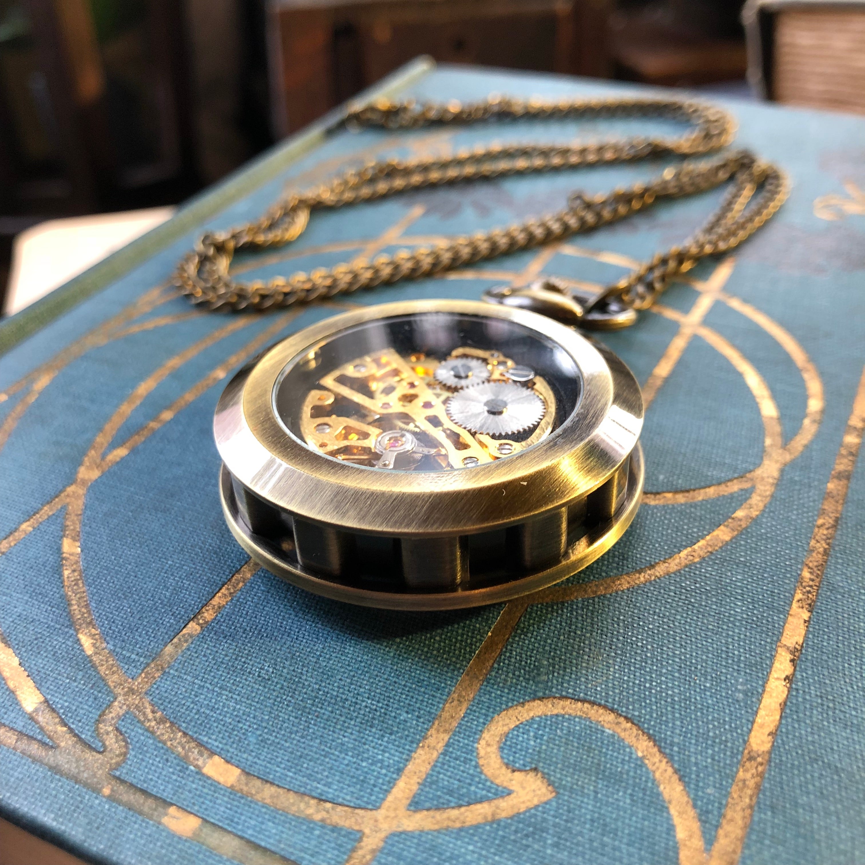 Postmodern Mechanical Pocket Watch