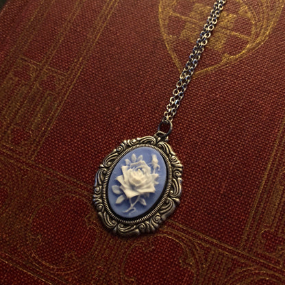 Rose Cameo Necklace