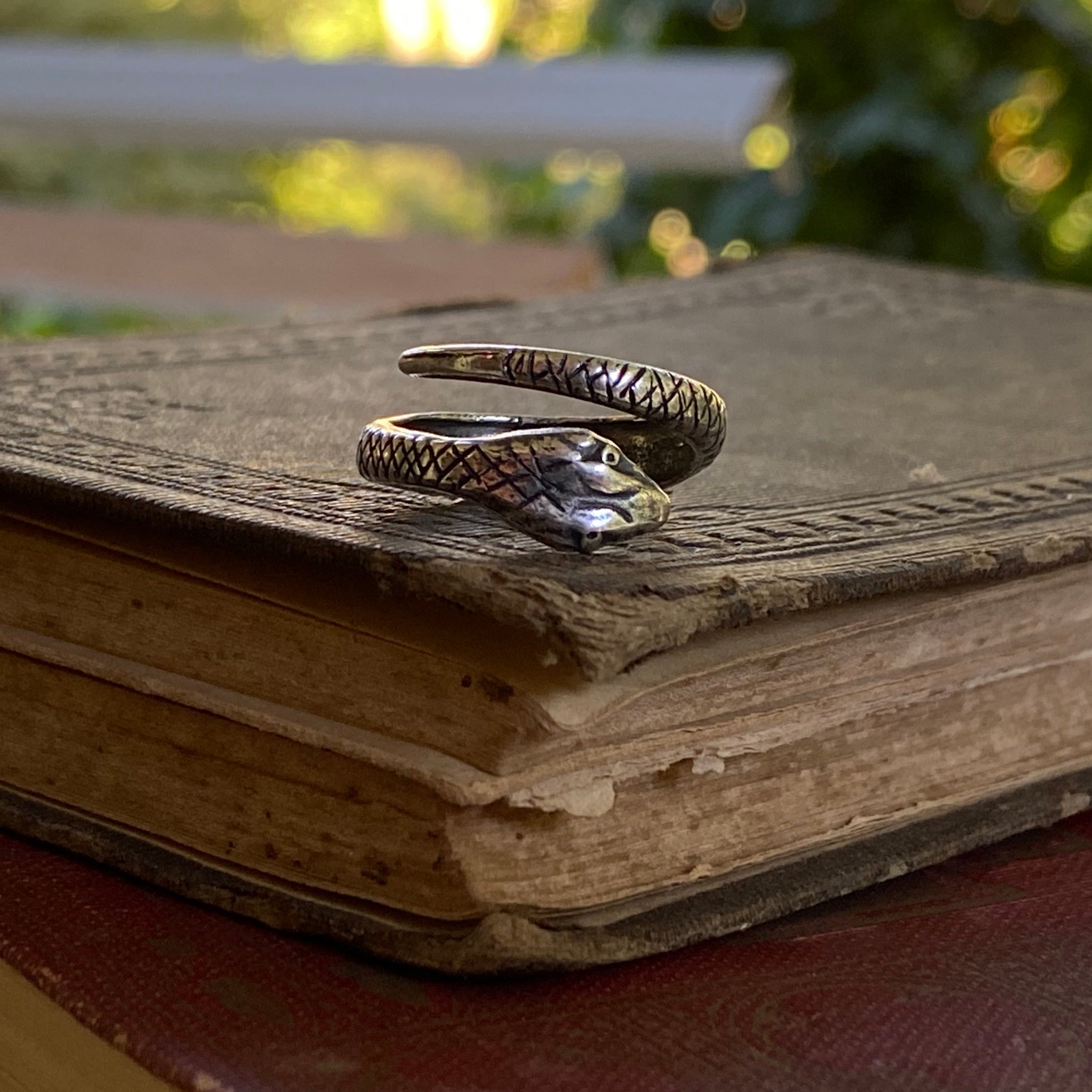 Coiled Snake Ring