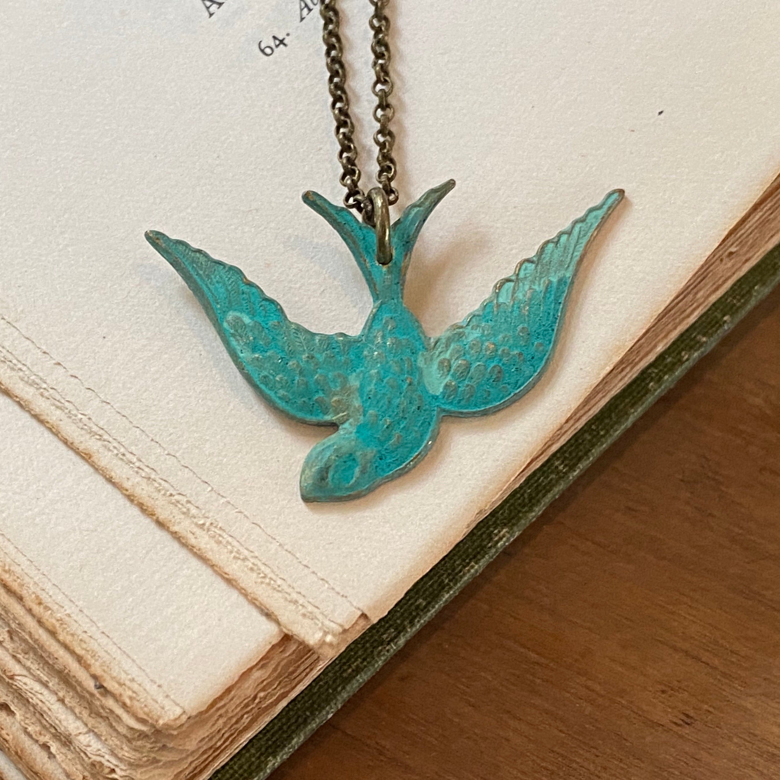 Swooping Bird Necklace