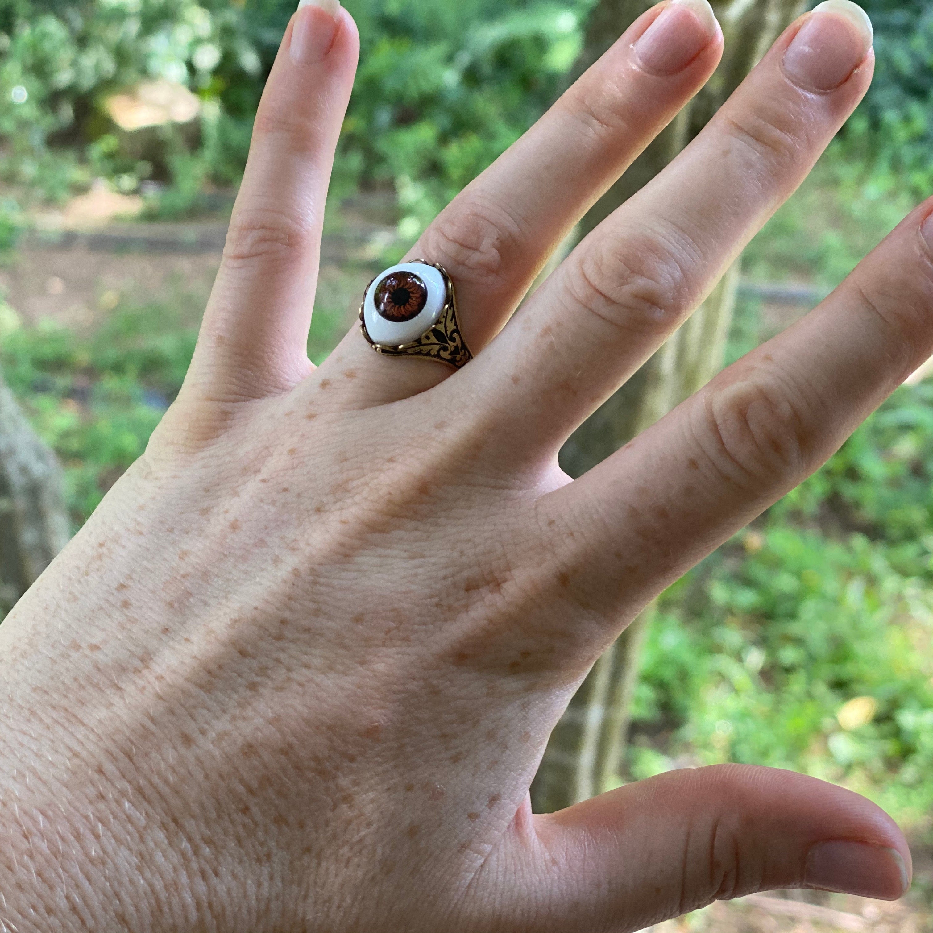 Vintage Eye Ball Ring