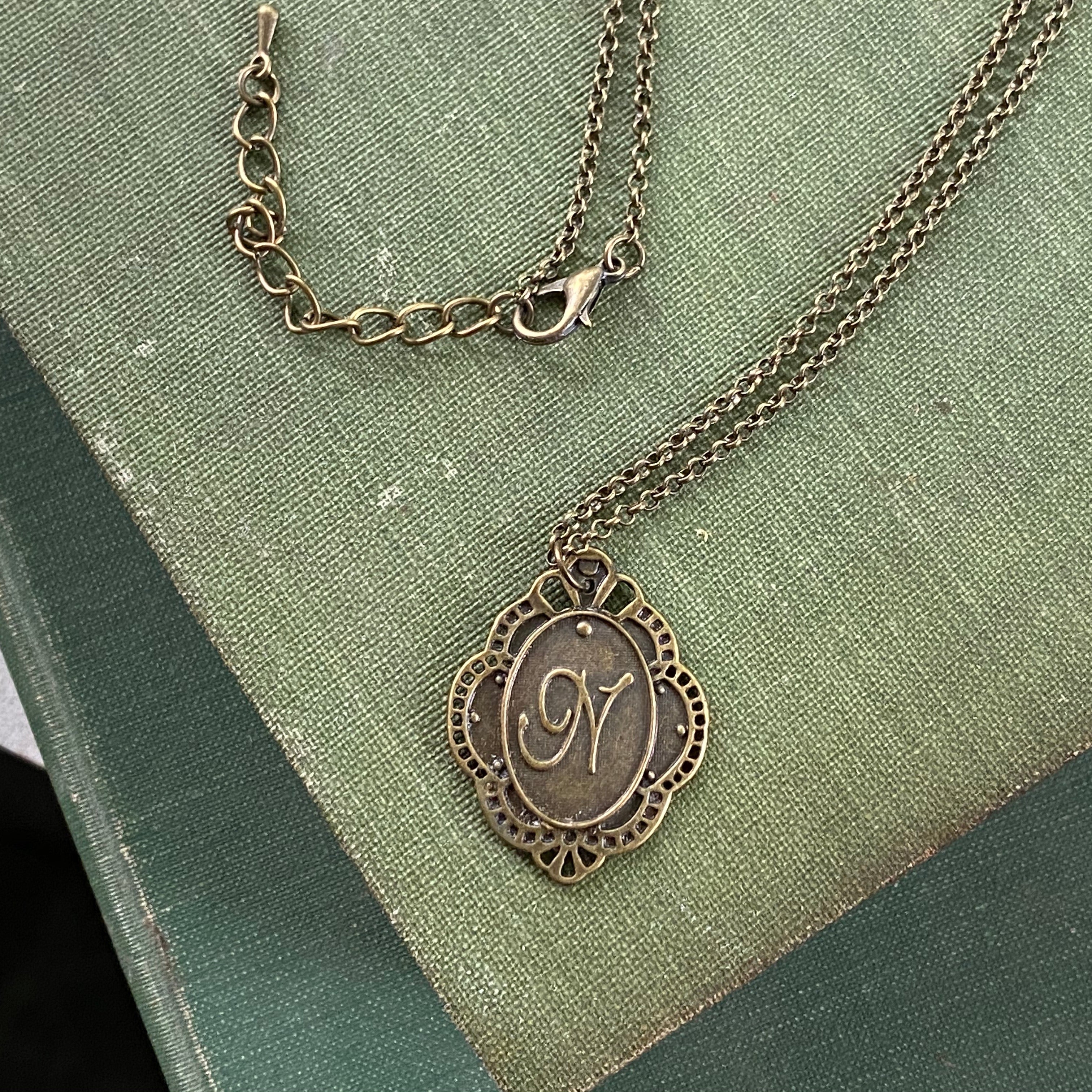 Letter N Pendant