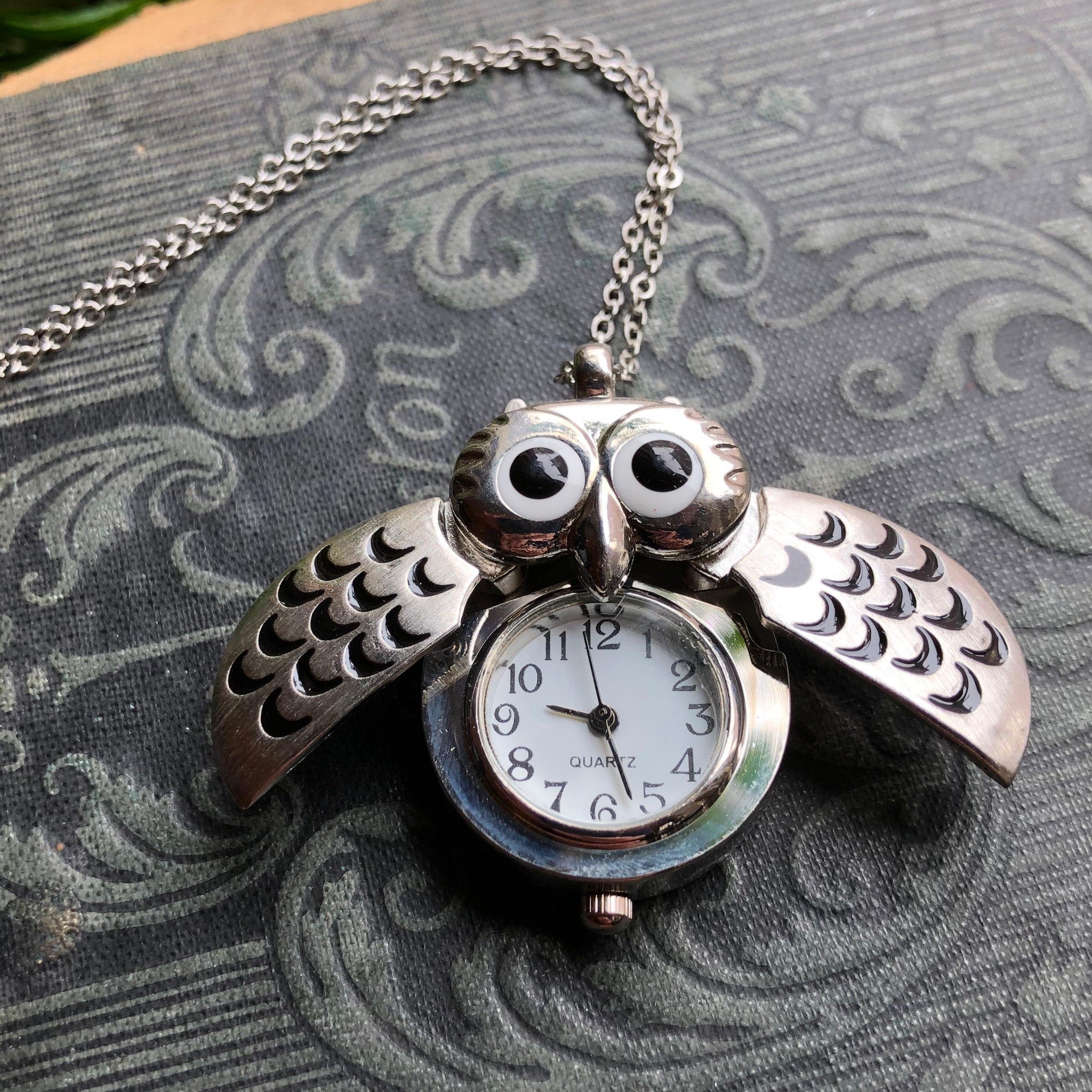 Owl Watch Necklace